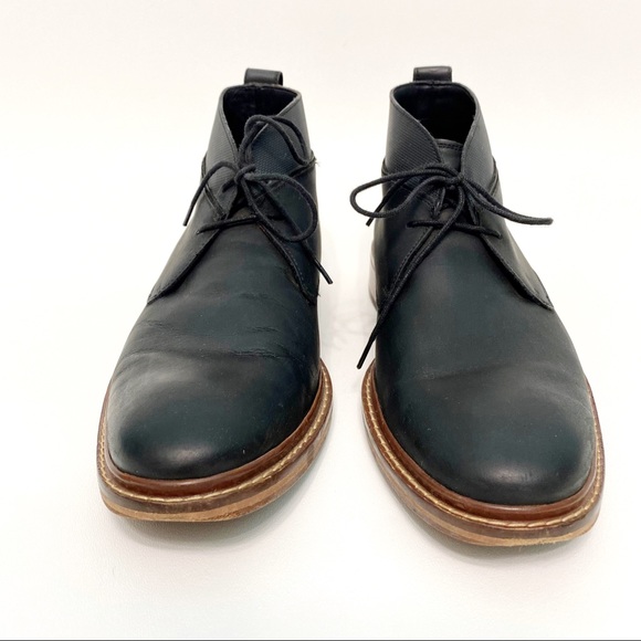 cole haan | colton winter chukka black leather 8.5 main image 4